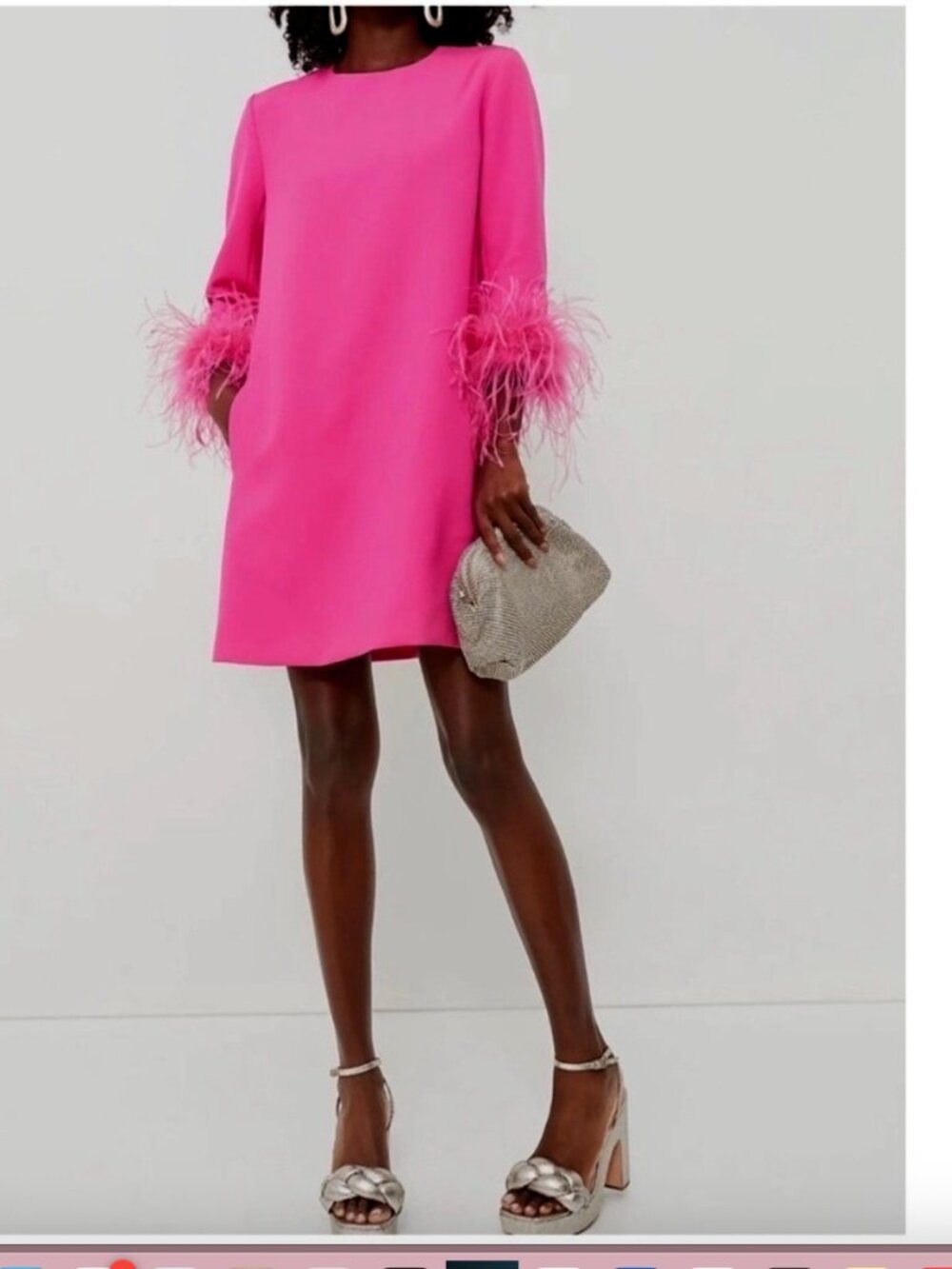 Tuckernuck Mod Mary Pink Sheath Dress